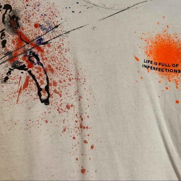 Colour splashed t shirt - Picture 2 of 4
